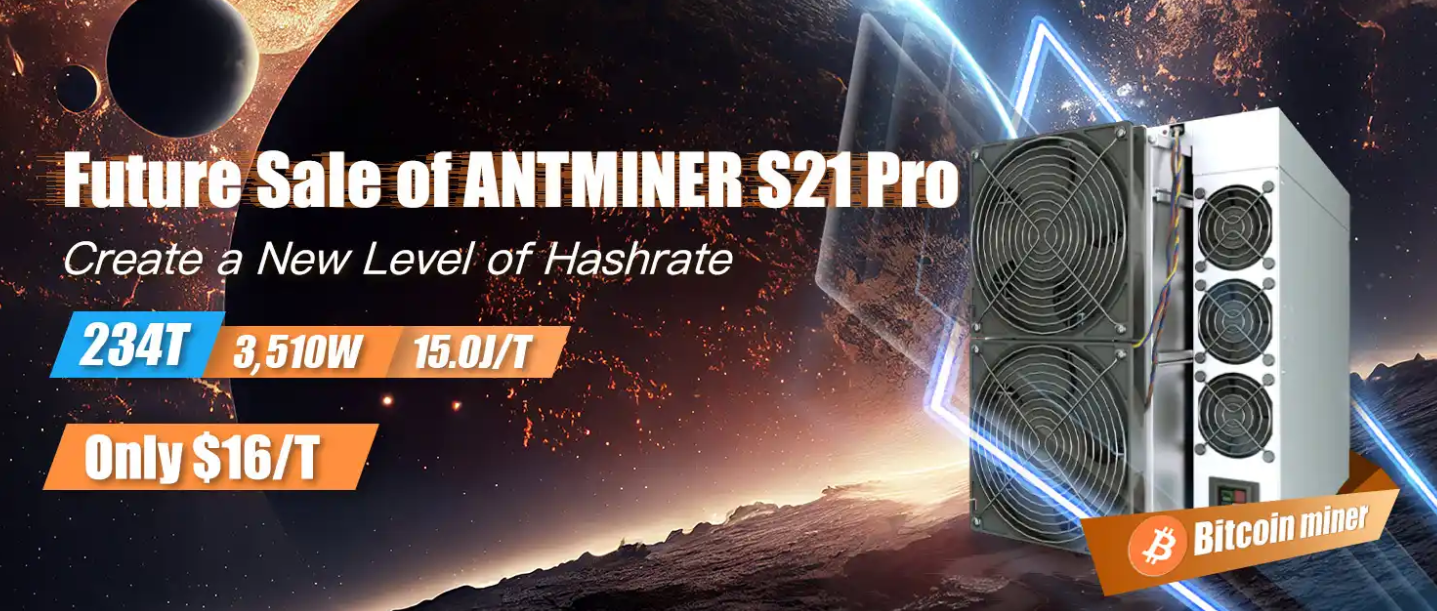 Die maximale Rechenleistung der luftgekühlten Ant S21PRO-234T